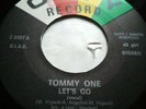 Tommy One - Let's go / Let's go (inst.) - 45RPM Italo Disco RARE + Autograph 