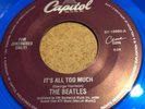 THE BEATLES - IT'S ALL TOO MUCH -S7-18893 1996  BLUE VINYL US JUKEBOX PRESS MINT