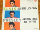 ELVIS PRESLEY rare Italy Italian Italiana single GOOD LUCK CHARM 45N 1270 (2)