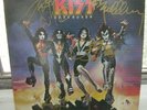 ****KISS SIGNED LP DESTROYER 1976 BY ALL 4 ORIGINAL MEMBERS BLUE LABEL****