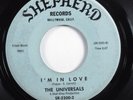 Doo Wop 45 UNIVERSALS I'm In Love SHEPHERD HEAR