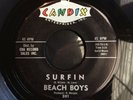 THE BEACH BOYS Surfin' / Luau (7in 45rpm, Candix 301) VG++ EXCELLENT