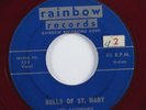 Doo Wop R&B 45 LEE ANDREWS Bells of St. Mary RAINBOW red wax HEAR