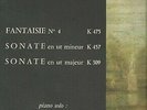 Vlado PERLEMUTER Mozart Sonatas K 475 - 457 - 309 Original French VOX IB 110 M