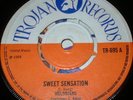 MELODIANS Sweet Sensation 1969 UK 45 TROJAN 1st Press  SUPER RARE   TR 695