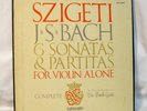 Szigeti, J,S. Bach 6 Sonatas & Partitas Solo Violin 3 LP Box Vanguard BG 627/9