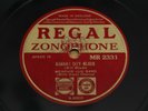 Shellac 78 RPM: Memphis Jug Band - Kansas City Blues, Regal MR 2331 - 10