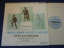 SAX 2393 ED1 MENDELSSOHN: A MIDSUMMER NIGHT'S DREAM LP, Philharmonia, Klemperer