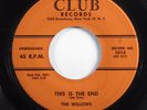 Doo Wop R&B 45 WILLOWS This Is The End CLUB HEAR