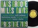MILES DAVIS Bags Groove PRESTIGE LP mono