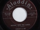 R&B 45 SHIRLEY & LEE Rockin' With The Clock ALADDIN HEAR