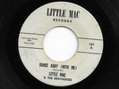 Little Mac & The Bravadoes  DANCE BABY (WITH ME)  60's GARAGE- Original-45