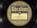 78 RPM -- Kansas City Kitty and Georgia Tom, Vocalion 1534, EE+ Blues - Hokum