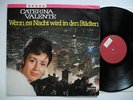 CATERINA VALENTE Wenn es Nacht wird in den Städen LP 1965 Germany DECCA Promo