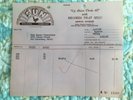 SUN Records original VINTAGE carbon invoice + Johnny Cash SUN record 45 283