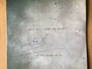 Joy Division Love Will Tear Us Apart Signed By Ian Curtis Rare authenticated