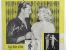 Rock & Roll 45 JERRY LEE LEWIS Great Balls Of Fire SUN picture sleeve HEAR