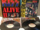 Vintage vinyl record album KISS Alive II