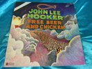 OG 1974 WLP Blues LP: John Lee Hooker - Free Beer & Chicken - ABCD-838