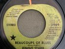 Beatles Ringo BEAUCOUPS OF BLUES Rare Apple 45 Variety. Black Star, no Cap logo