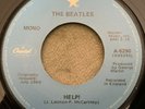 Beatles HELP  Nice Blue Label Capitol Star Line 45 mono A prefix