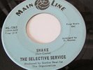 THE SELECTIVE SERVICE SHAKE / GREEN ONIONS 1967 MOD GARAGE FUZZ FREAKBEAT 45