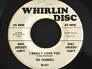 ++RARE++DOO WOP 45 RPM RECORD BY THE CHANNELS-I REALLY LOVE YOU / WHAT DO YOU DO