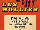 THE HOLLIES I'M ALIVE FRENCH ORIG EP 45 PS 7
