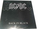 AC/DC Vinyl LP Back In Black WHITE Coloured Vinyl *UNPLAYED* Angus Young