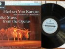 KARAJAN / BALLET MUSIC UK COLUMBIA SAX 2421 BLUE SILVER LP