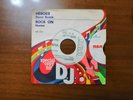 David Bowie/Hunter ?– Heroes/Rock On -Vinile, 45RPM, Promo (disc VG/ Cover VG-)