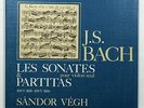 SANDOR VEGH - JS BACH 6 sonatas & partitas for violin solo VALOIS 3xLPs box EX++