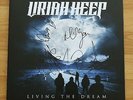 ORIGINAL Autogramme von URIAH HEEP. pers. gesammelt. VINYL 12