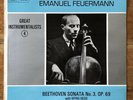 Emanuel Feuermann - Cello Sonata No. 3 LP / His Master's Voice / HQM 1079 / ED 1
