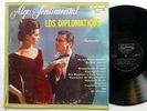 LOS DIPLOMATICOS Algo Sentimental LP Kubaney 333 cumbia salsa VG vinyl Bx115