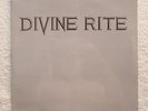 Divine Rite - Self Titled, 1984 sealed N.O.S. private press heavy metal promo Lp