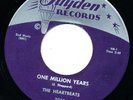 HEARTBEATS One Million Years DARLING I WANT TO... 45 GUYDEN 2011 DOO WOP Vinyl