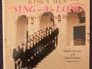 THE KING'S MEN MALE CHORUS Favorite Songs and Hymns LP CHAPEL Xian RARE N.MINT