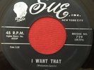 BOBBY HENDRICKS   I WANT THAT / BUSY FLIRTIN (1960) RARE POPCORN SOUL 45 SUE 729