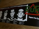 THE RUTS  UNIQUELY DESIGNED 'THE CRACK' BANNER STYLE POSTER 78 CM X 28 CM