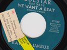 RAY COLUMBUS We Want A Beat RARE *M-* US 45 fuzzed NZ garage mod dancer LISTEN