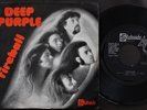 DEEP PURPLE SINGLE MADE IN PORTUGAL 45 PS 7 *FIREBALL* STATESIDE