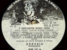 GENESIS And Then There Were 3 Uruguay Promo Diff Single Cvr B&W Charisma Lbl LP