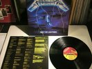 Metallica Ride The Lightning LP 1986 UK Press MFN 27 Slayer Exodus Megadeth Dio