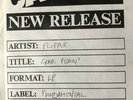 Flipper Gone Fishin’ Test Press SST Black Flag Dead Kennedys Punk Rock