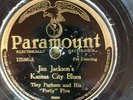 Paramount 12586 Tiny Parham & His Forty Five KANSAS CITY  78rpm 1927 V jazz RARE