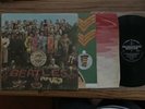 The Beatles LP Sgt Pepper OZ Black Silver Stereo Label EX+ Complete