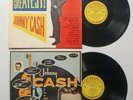 GREATEST JOHNNY CASH SLP-1240 & GREAT SR HITS LP-1220 Sun Records Vintage Albums