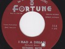 Black Guitar Rocker / Soul Ballad 45 - NATHANIEL MAYER - I Had A Dream