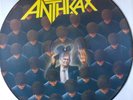 ANTHRAX - AMONG THE LIVING. 1987 PICTURE DISC. /EX.